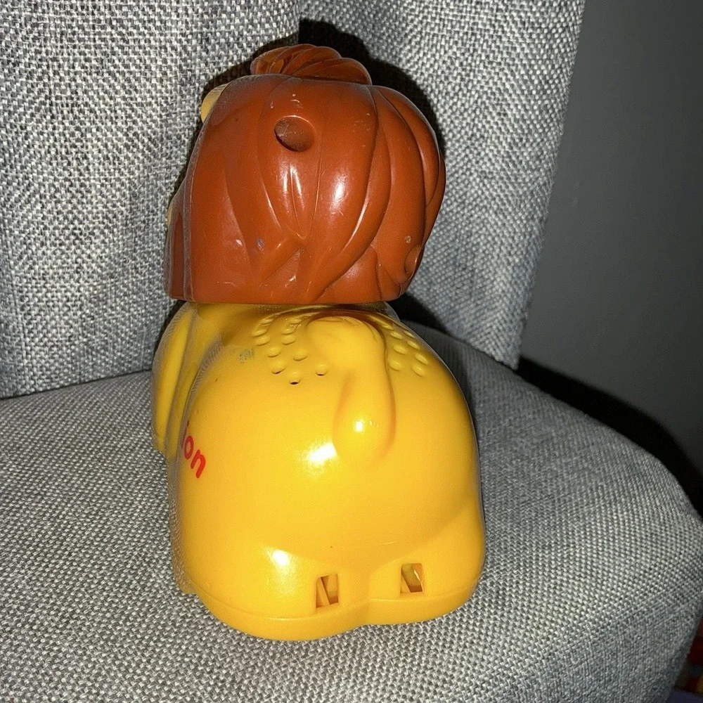 Vtech Go Go Smart Animals Larry The Lion Lights Sounds Interactive Figure Works